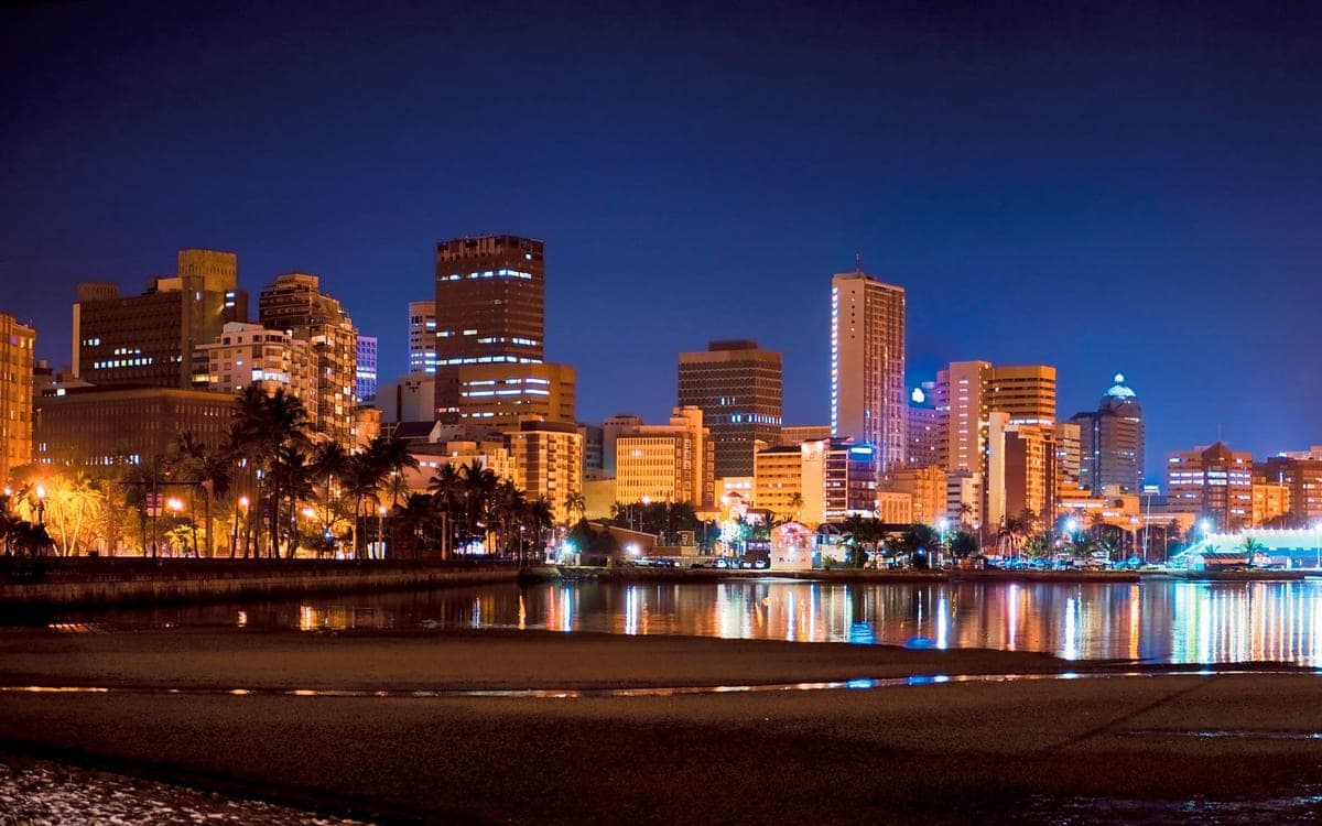 Durban city skyline — citizen connectivity and municipal services